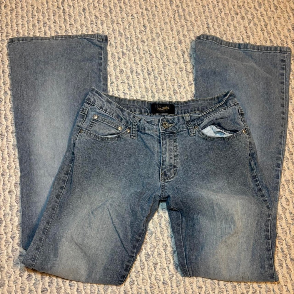 Vintage Low rise flare Angels jeans Size 9